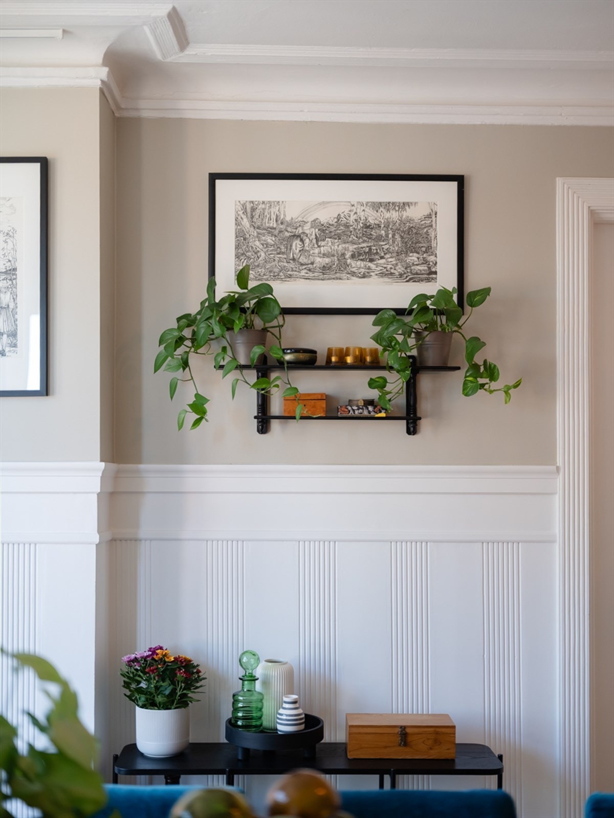 Nydelig brystpanel i spisestuen Galleribilde