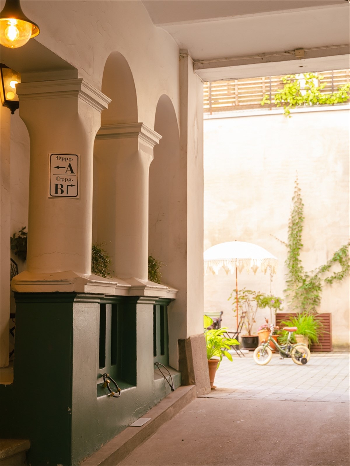 Portrommet vakre klassiske detaljer Galleribilde