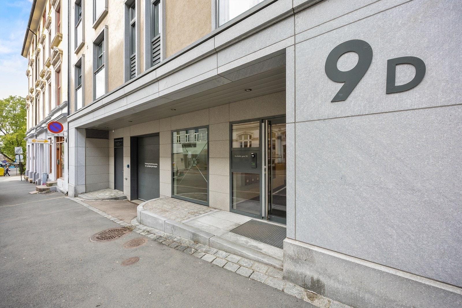 Moderne bygg i Huitfeldts gate 9D med sentral beliggenhet. Galleribilde