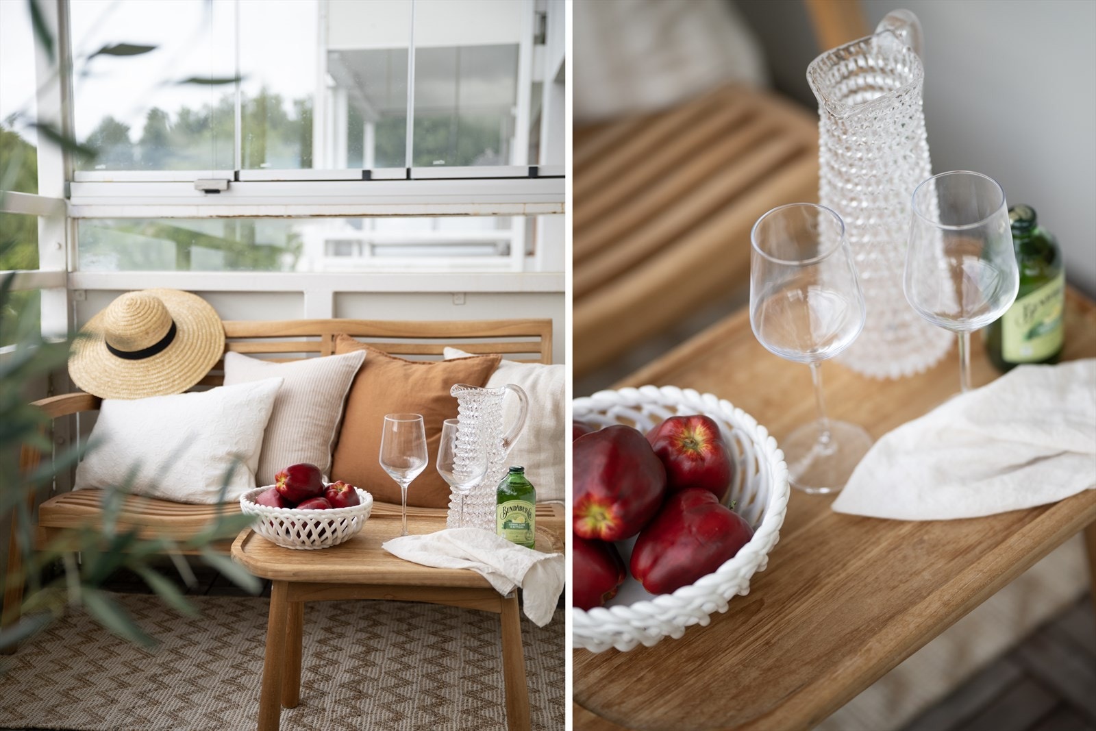 Balkongen har god plass til møblement. Galleribilde