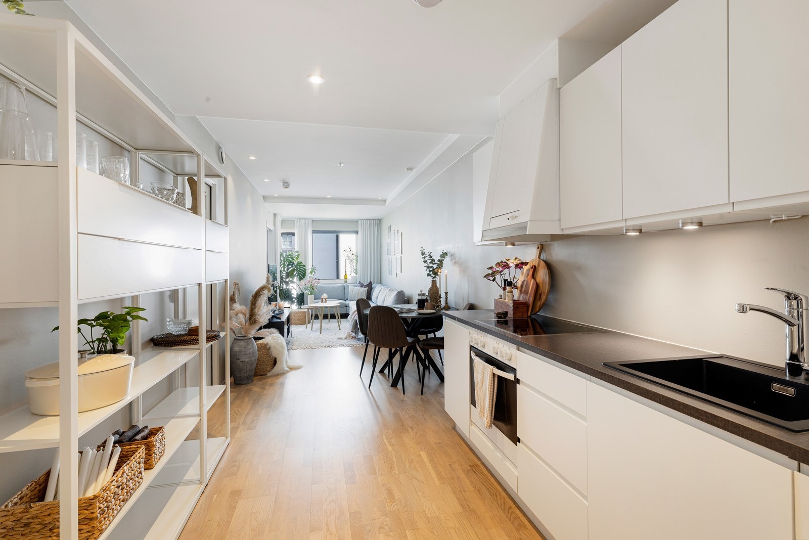 Åpen stue/kjøkkenløsning Galleribilde