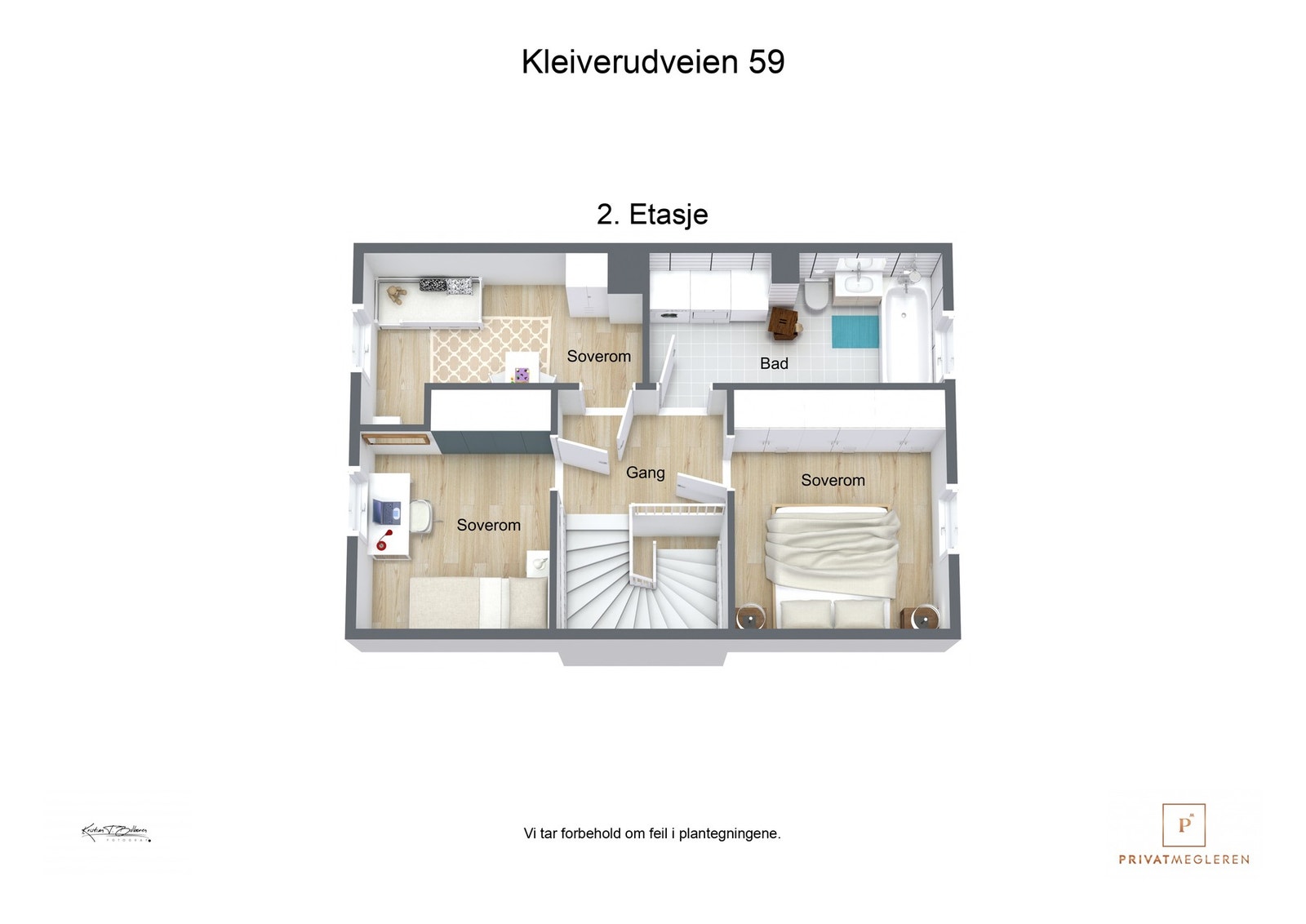 Plantegning 2. etasje. Galleribilde