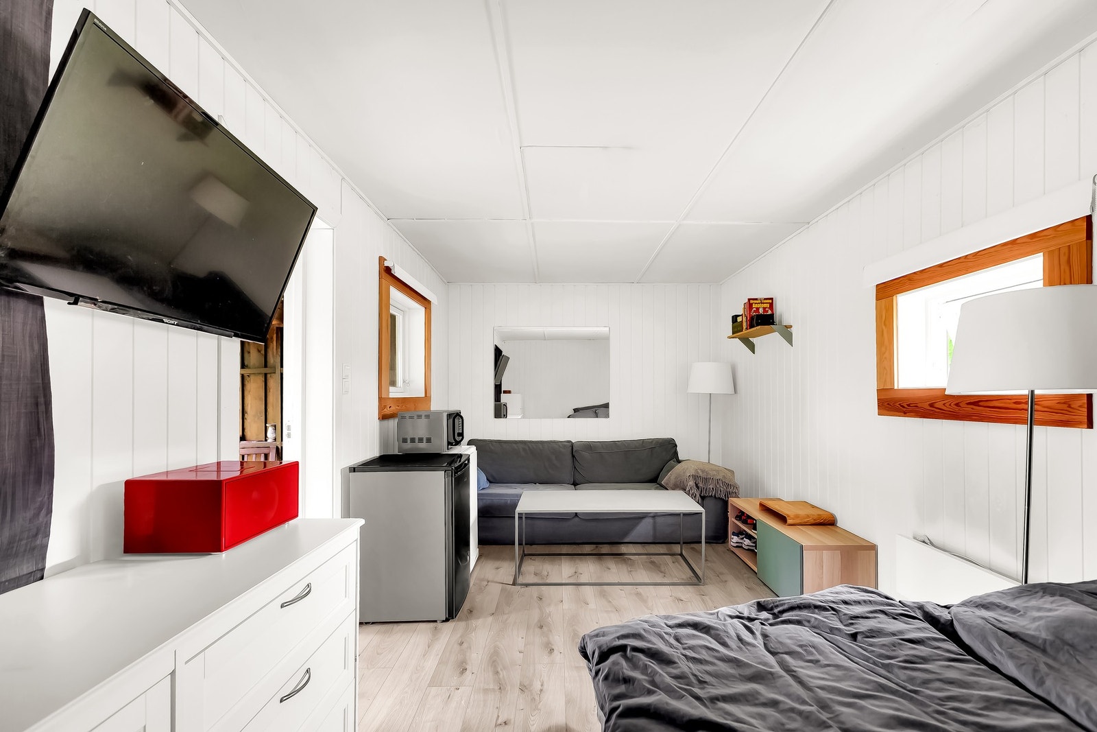 Annekset har også mange bruksmuligheter. Hva med gjesterom eller oppholdsrom for barna? Galleribilde