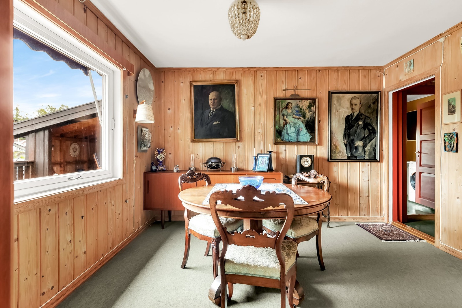 Her er det plass til langbord med plass til venner og familie. Galleribilde