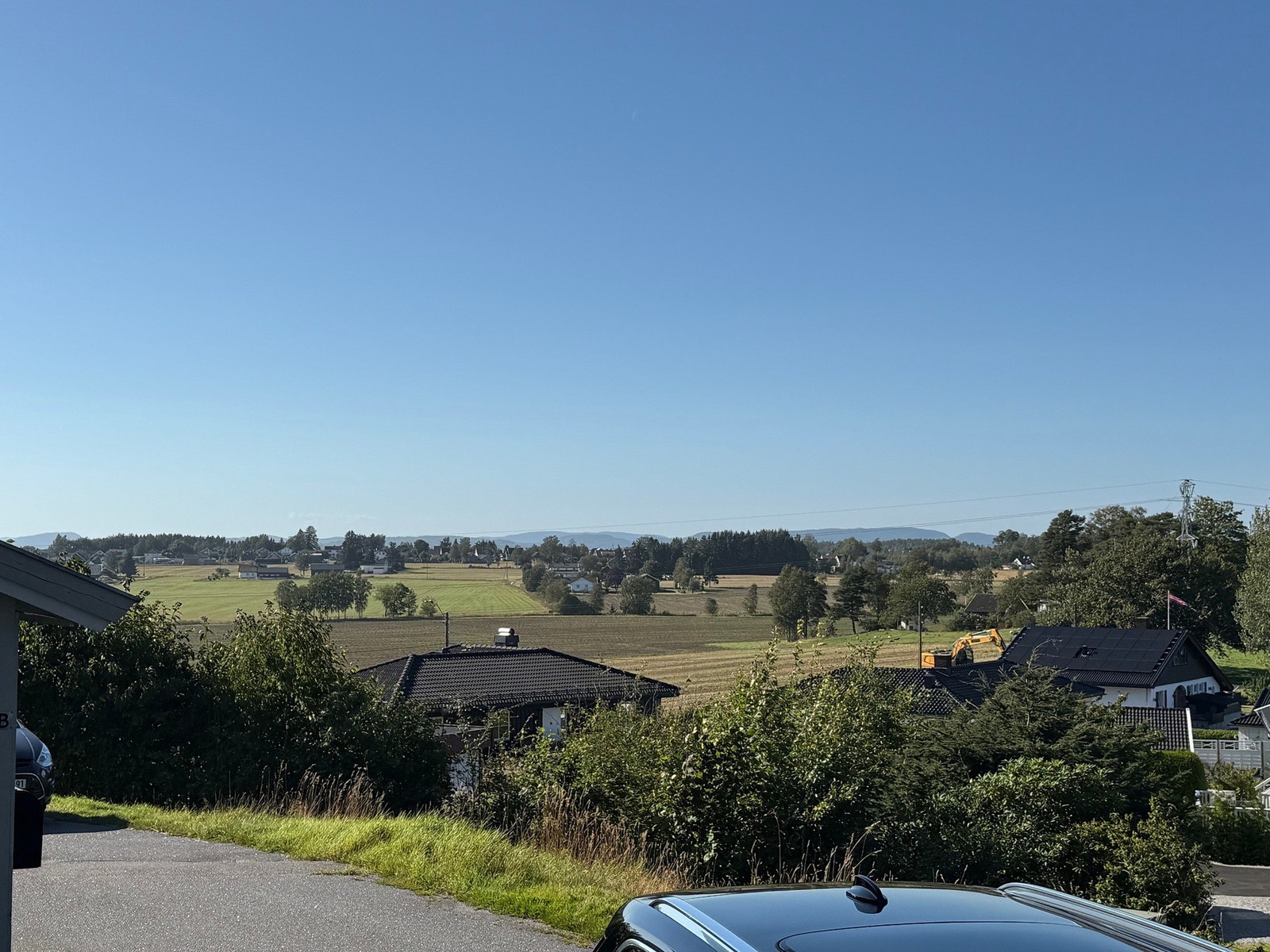 Fra inngangen har man nydelig utsikt mot nordvest Galleribilde