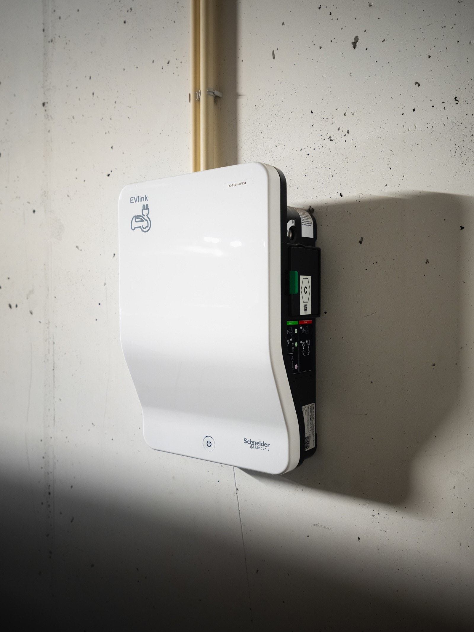 Det ble montert lader i 2024. Galleribilde