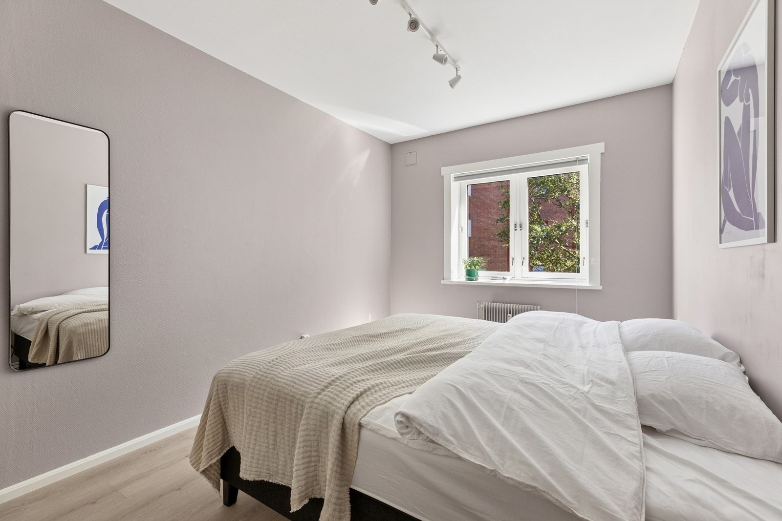 Hyggelig soverom Galleribilde