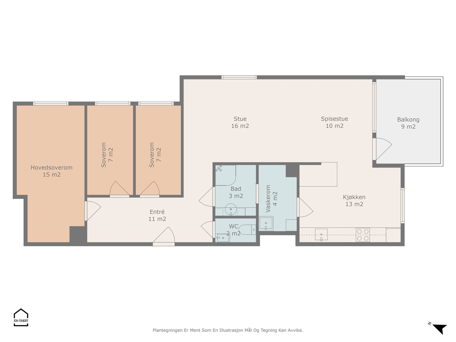 Plantegning. Galleribilde