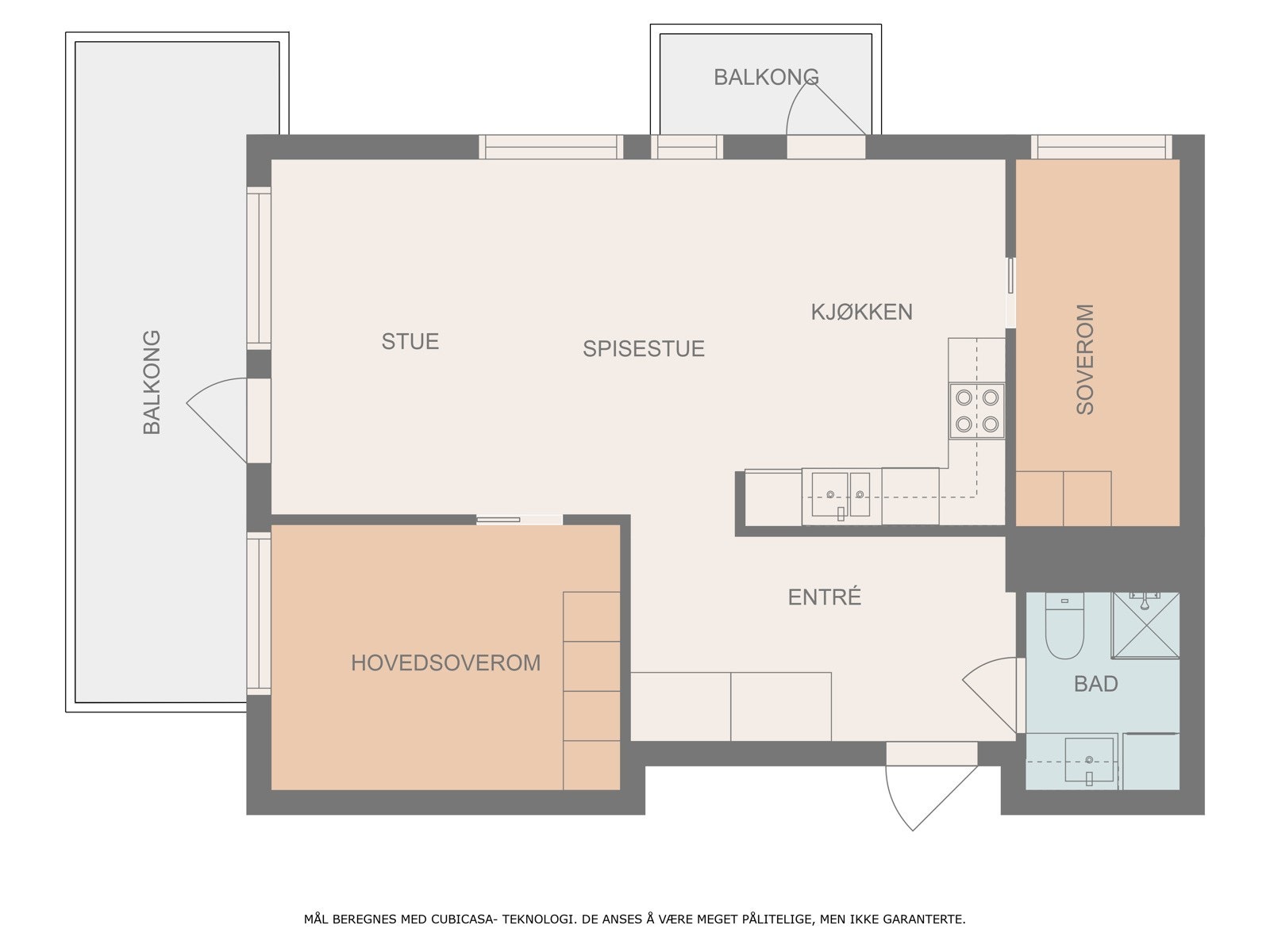 Plantegning. Galleribilde