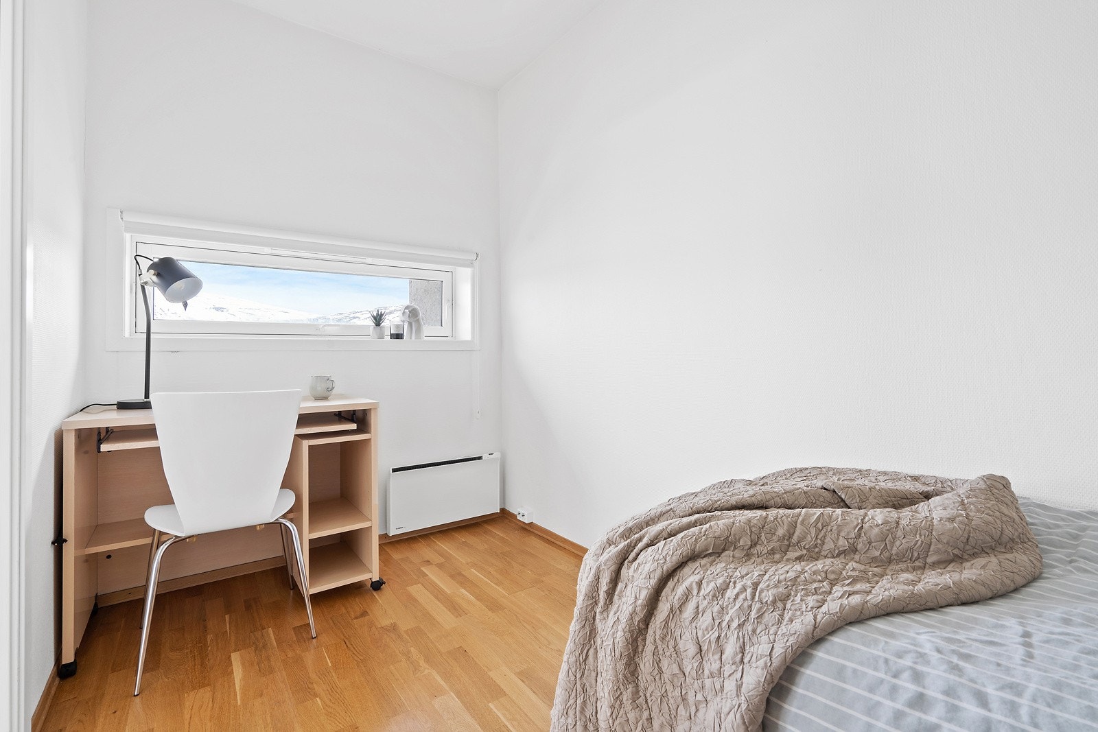 Her har du også muligheten til å bruke rommet som et kombinert gjesterom/kontor dersom det kun er behov for ett soverom. Galleribilde