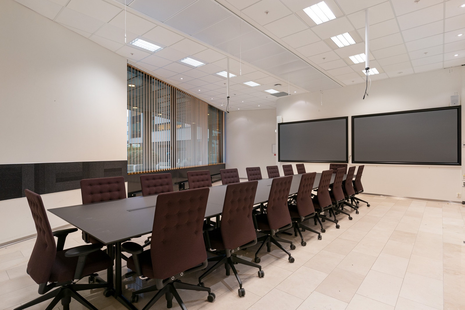 Et av møterommene som er felles på bygget Galleribilde