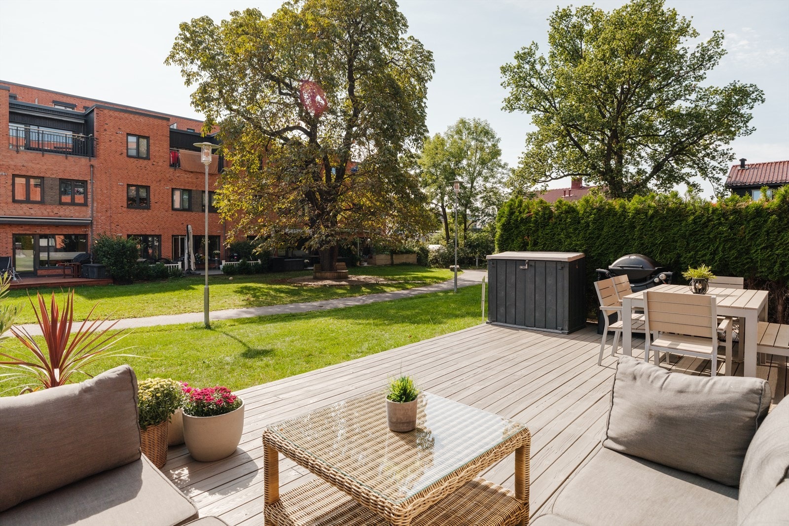 Boligen har utearealer på 36 kvm. Galleribilde