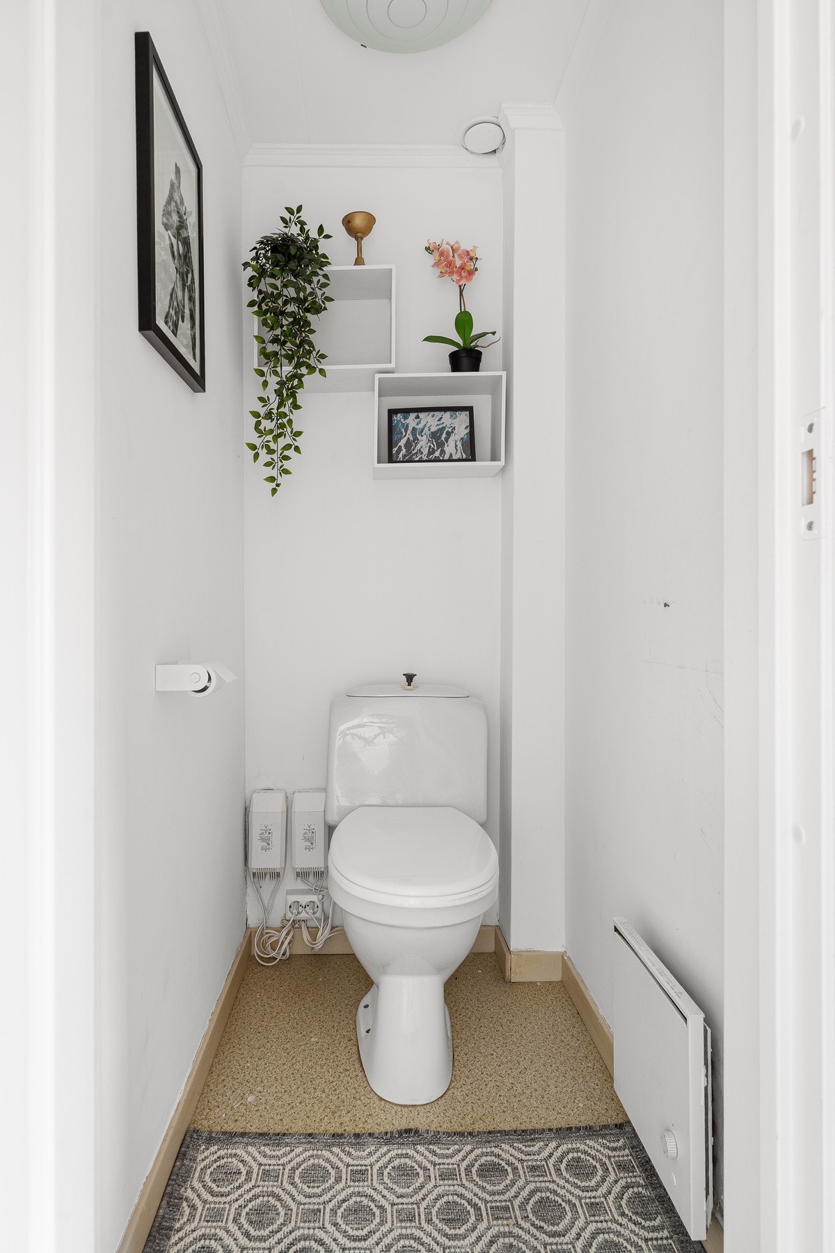 Praktisk WC ved soverommene. Galleribilde