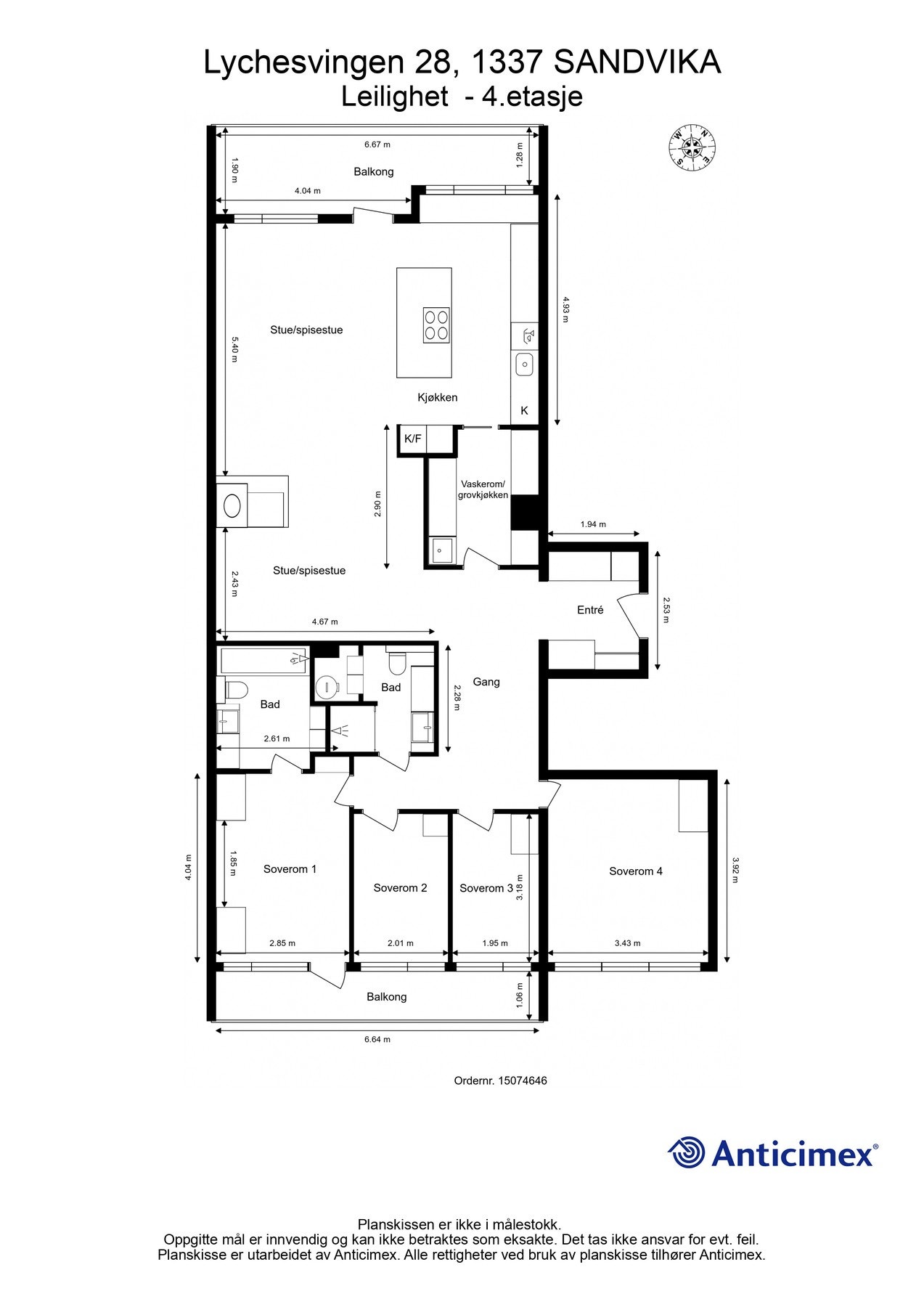 Plantegning. Galleribilde