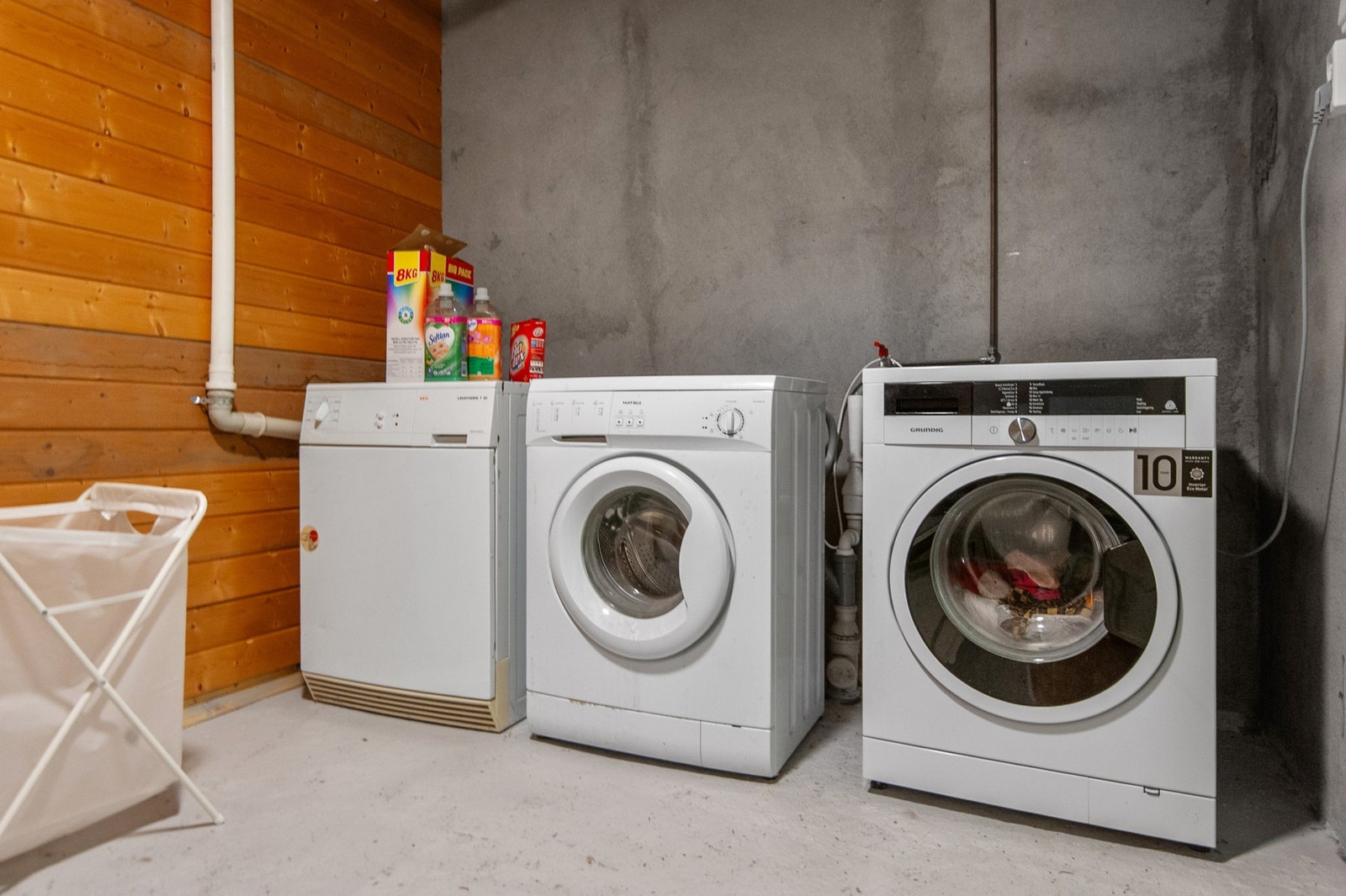 Vaskerom i sokkel. Galleribilde