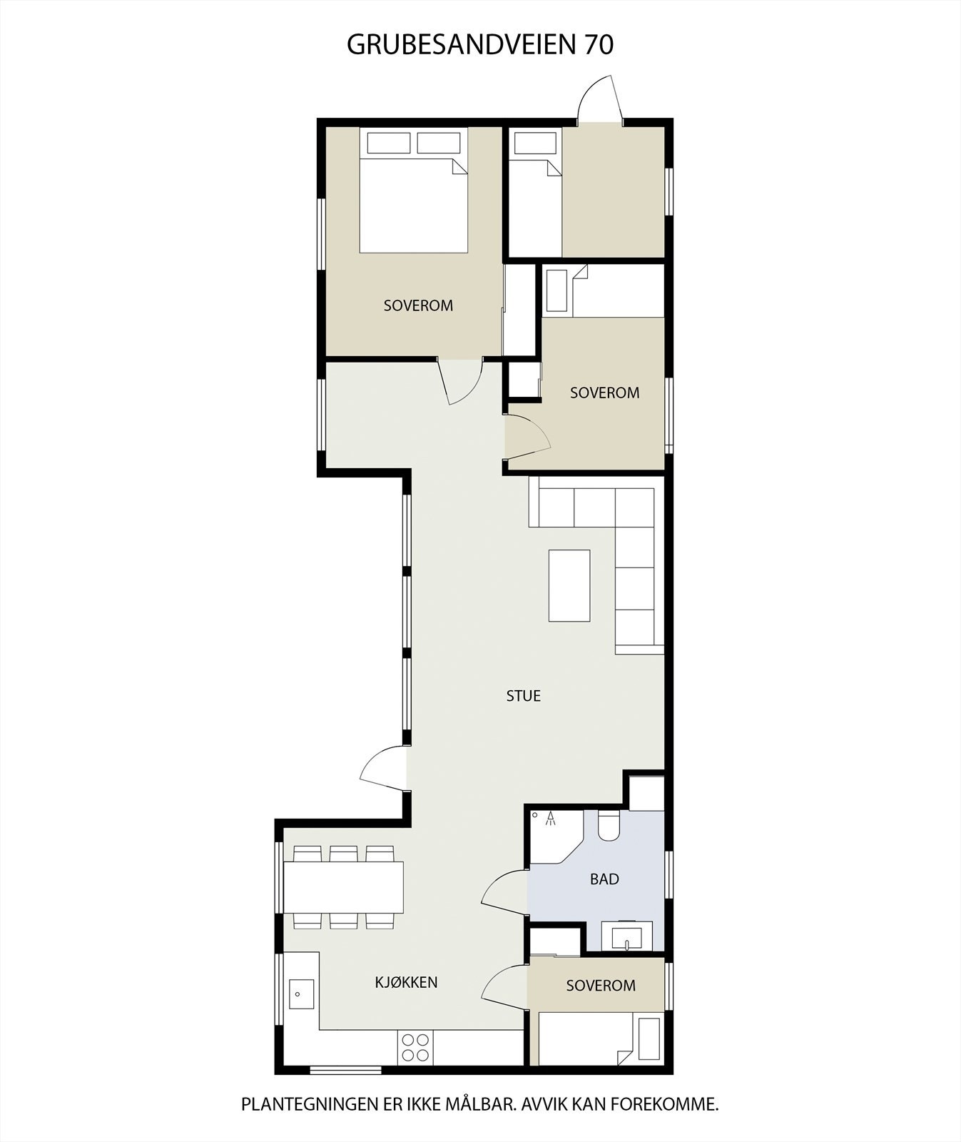 Plantegning Galleribilde