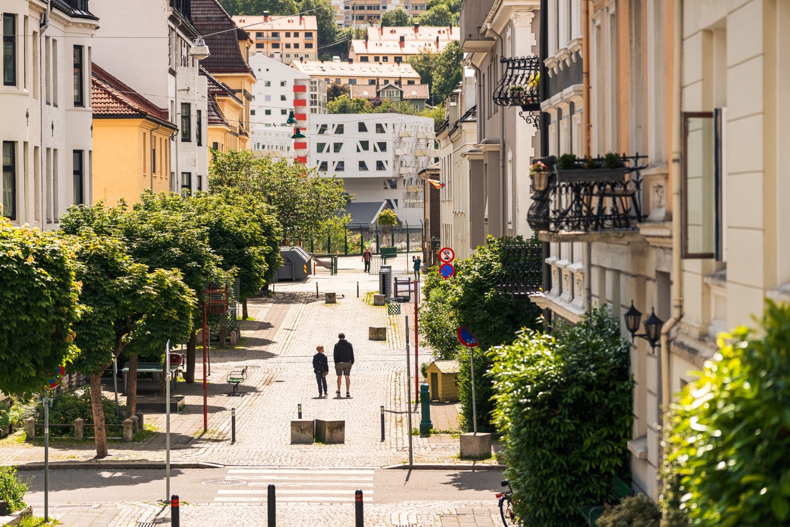 Solrik bydel Galleribilde