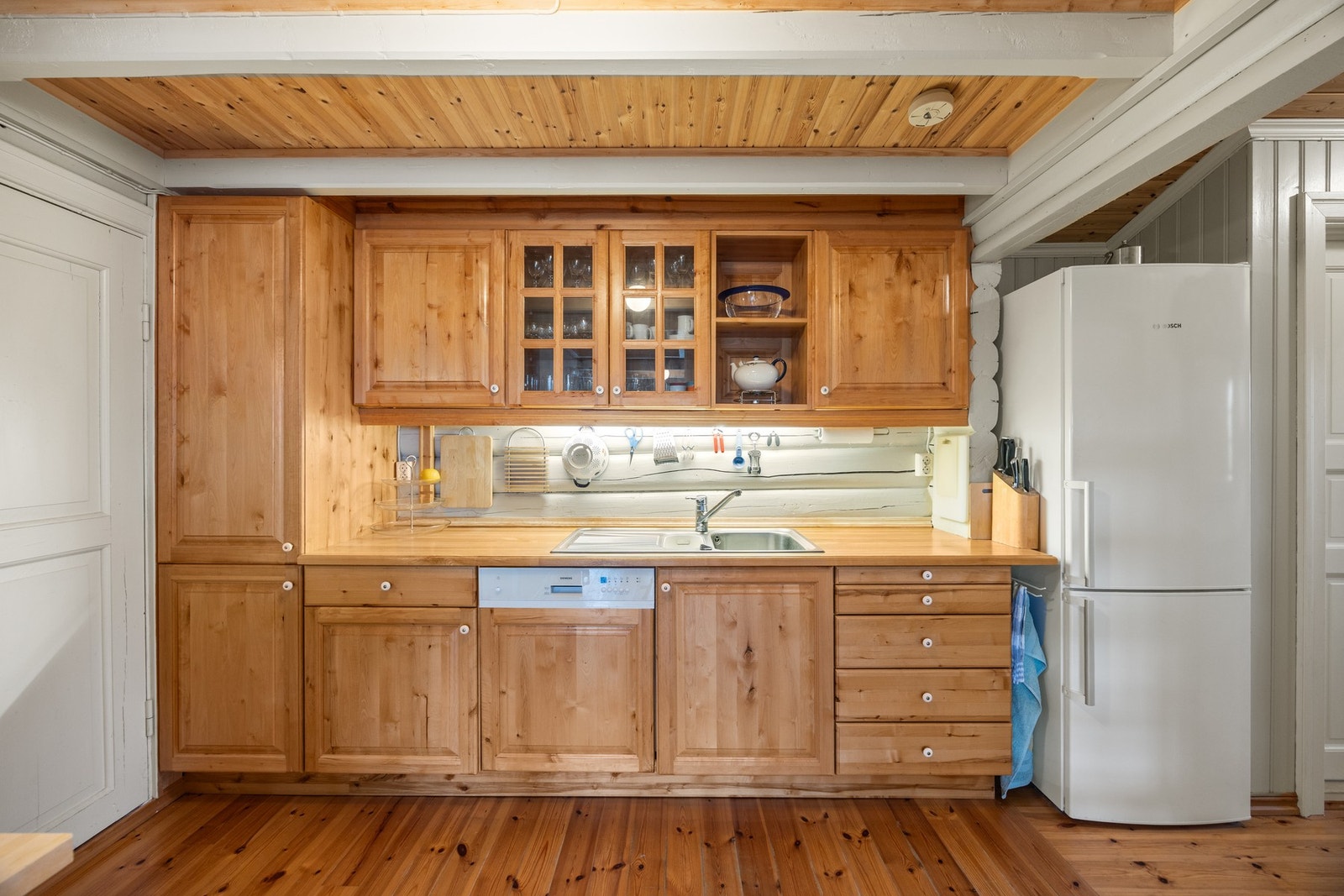 Det er godt med oppbevaringsplass. Galleribilde