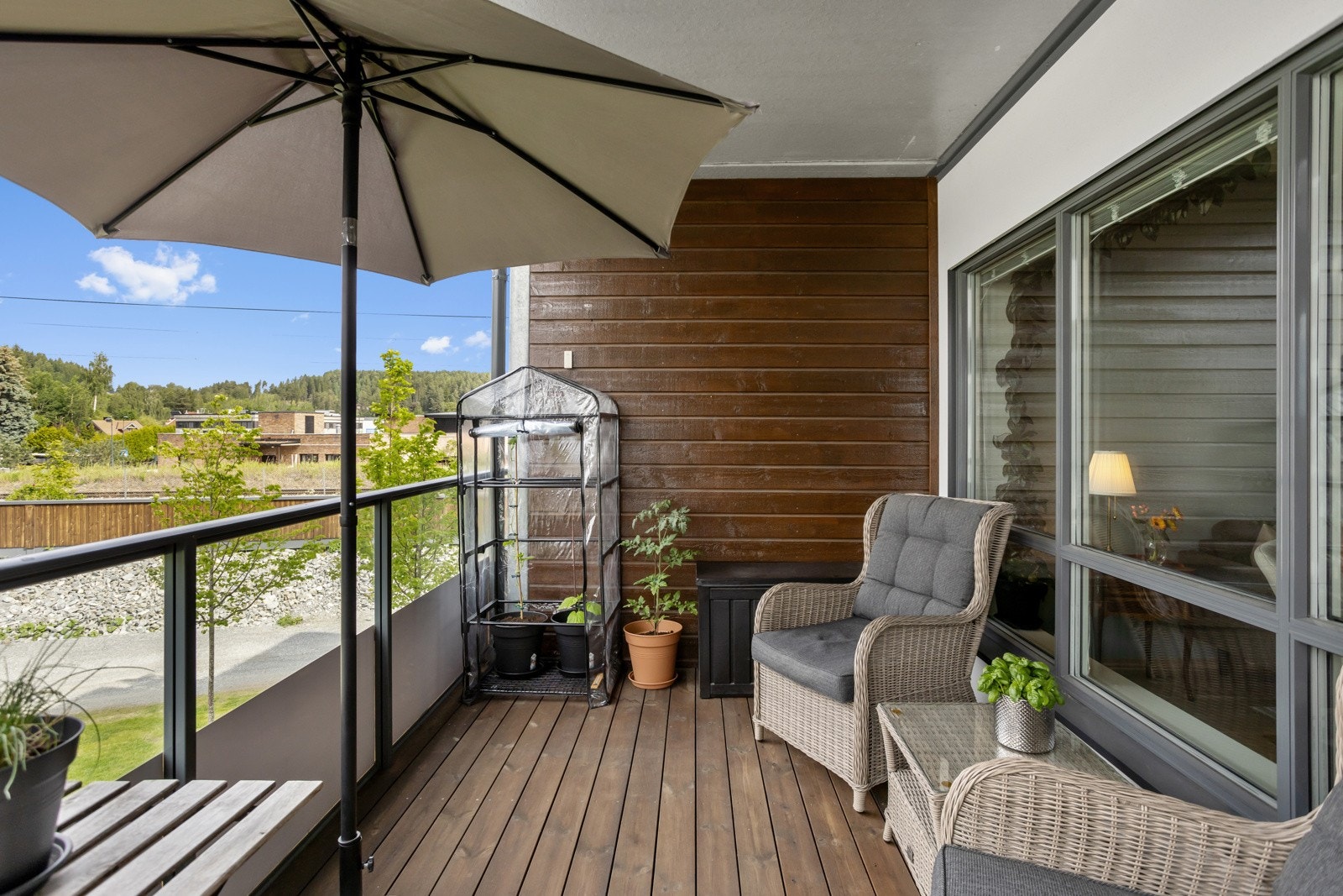 Utsikt til nærområdet Galleribilde