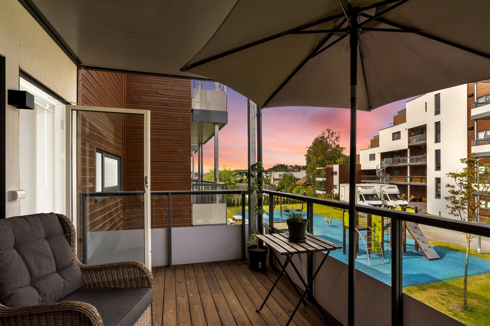 Kveldsstemning Galleribilde