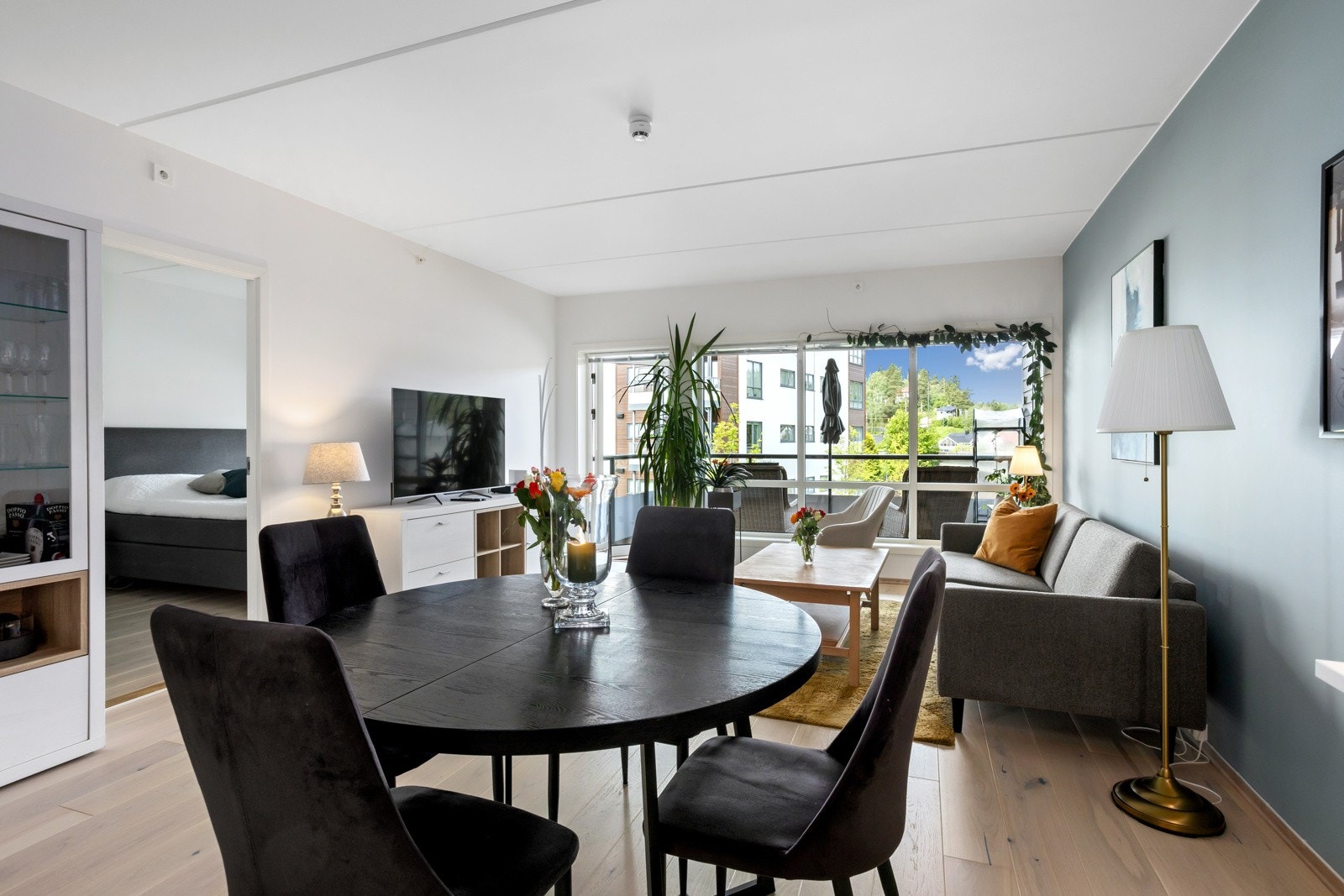 Åpen stue/kjøkkenløsning Galleribilde