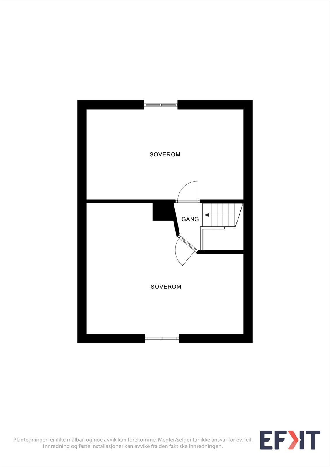 Plantegninger 2.etasje Galleribilde