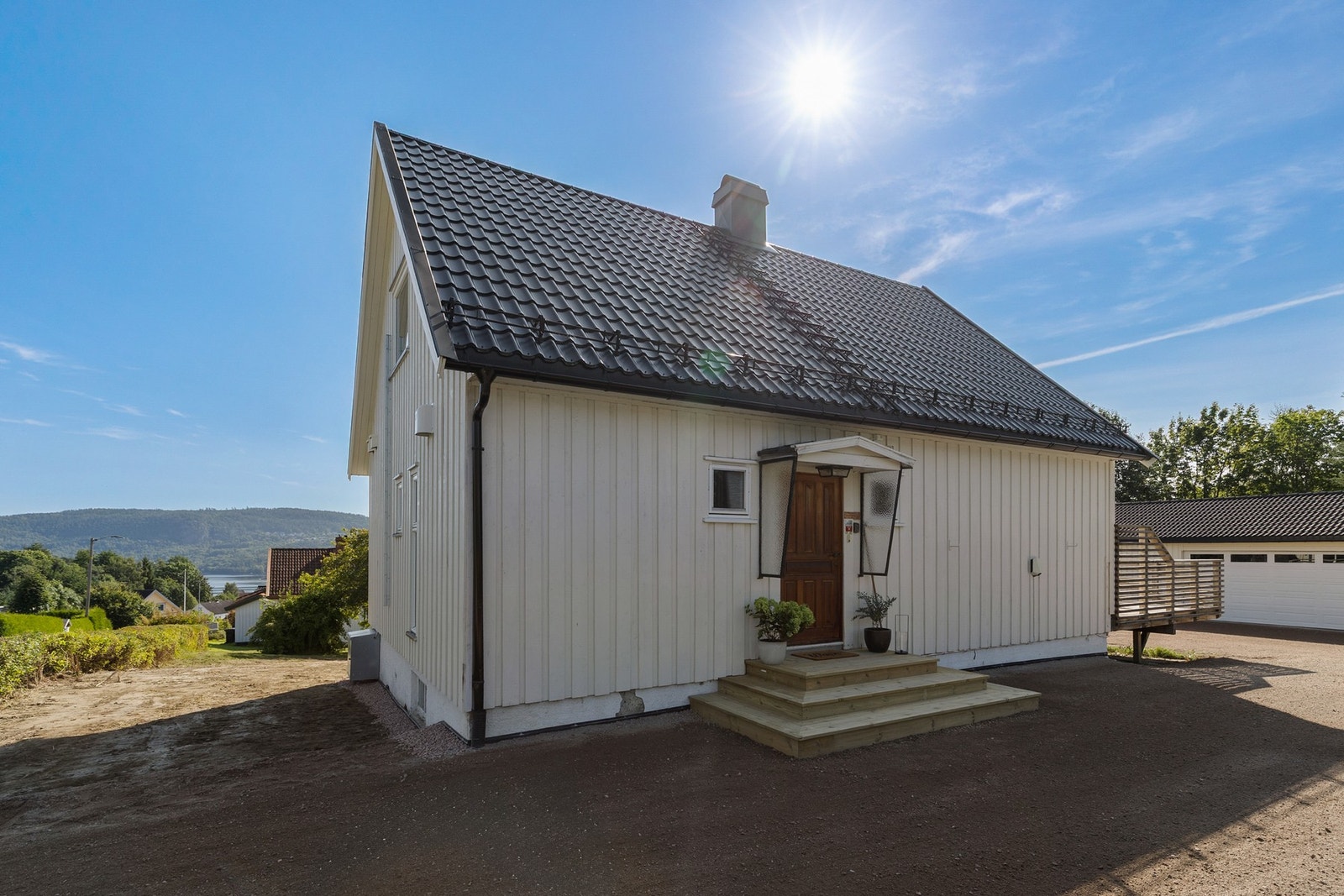 Hyggelig inngangsparti Galleribilde