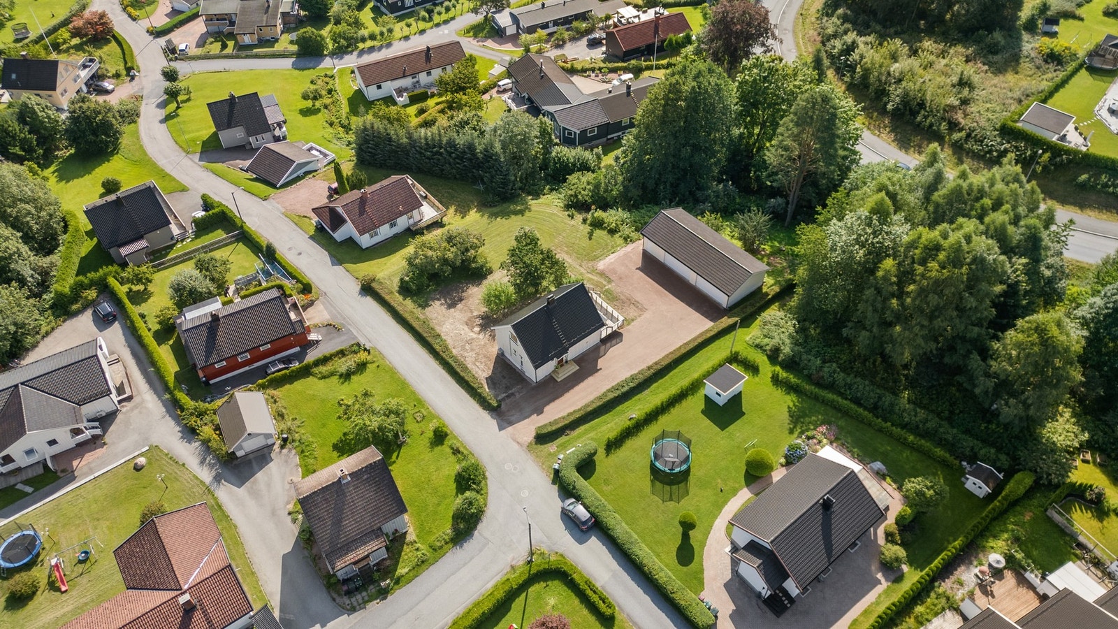 Dronebilde Galleribilde