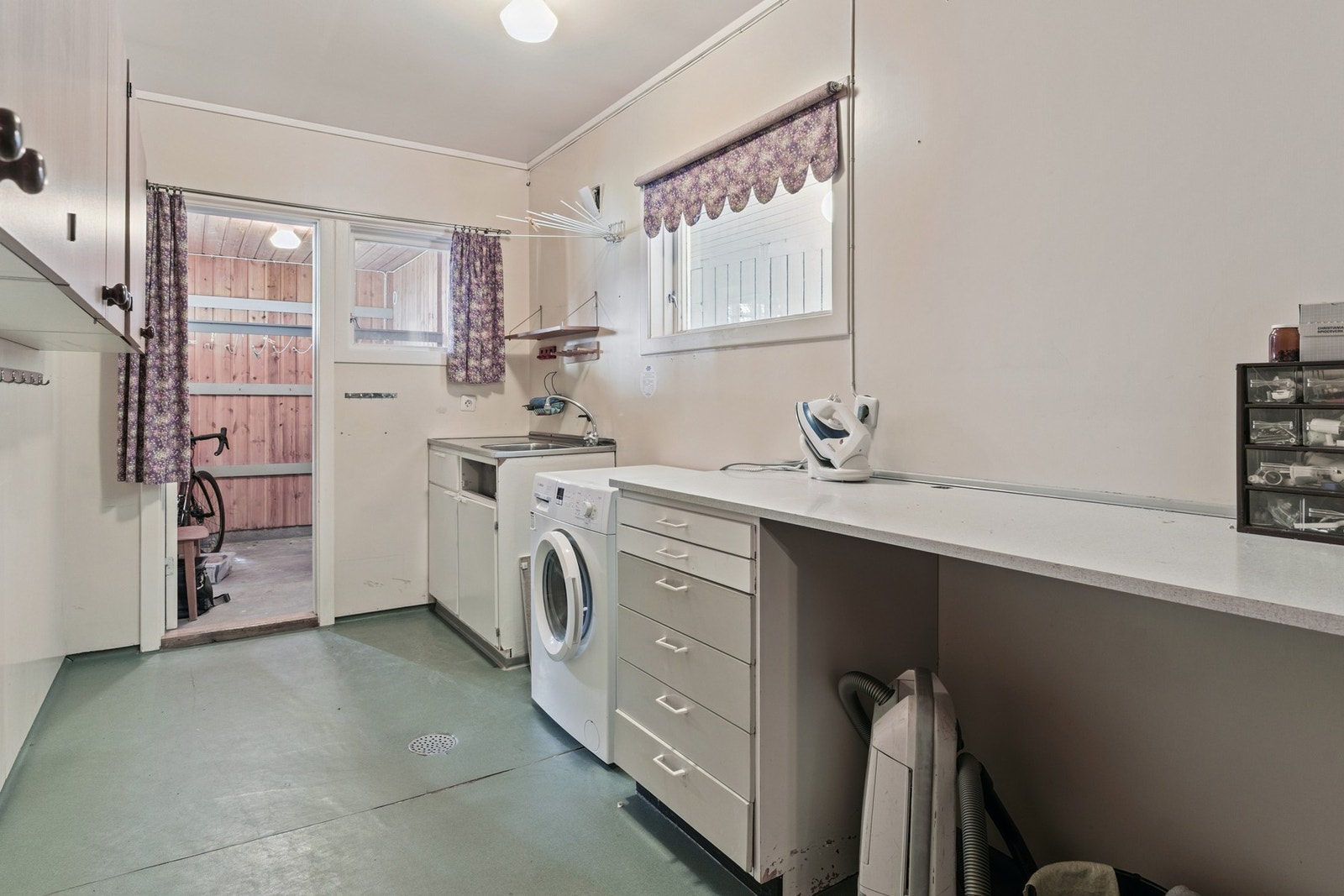 Et romslig, separat vaskerom er noe mange har på ønskelisten! Galleribilde