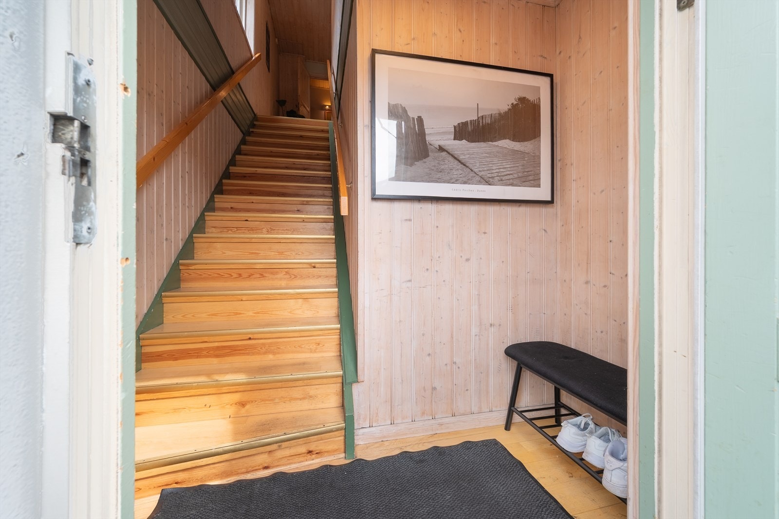 Trapp fra inngangsparti Galleribilde