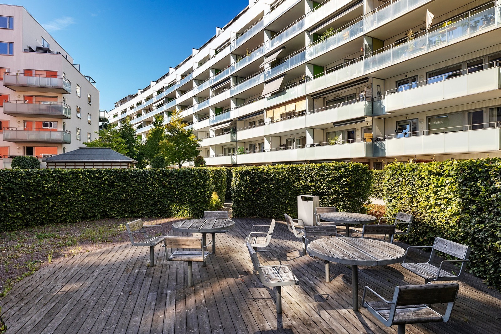 Felles uteområde. Galleribilde