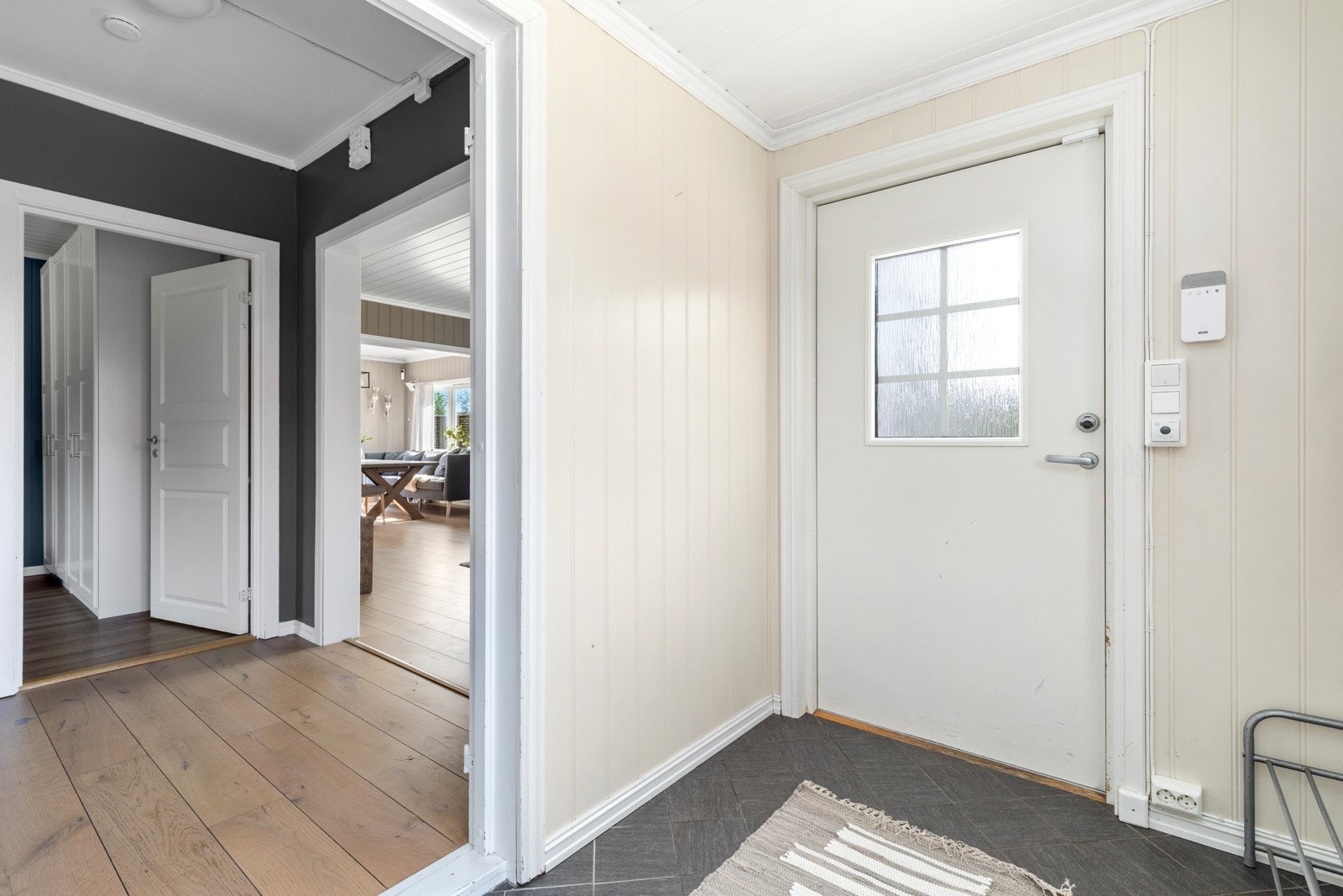 Entréen - det første møte med boligen. Galleribilde