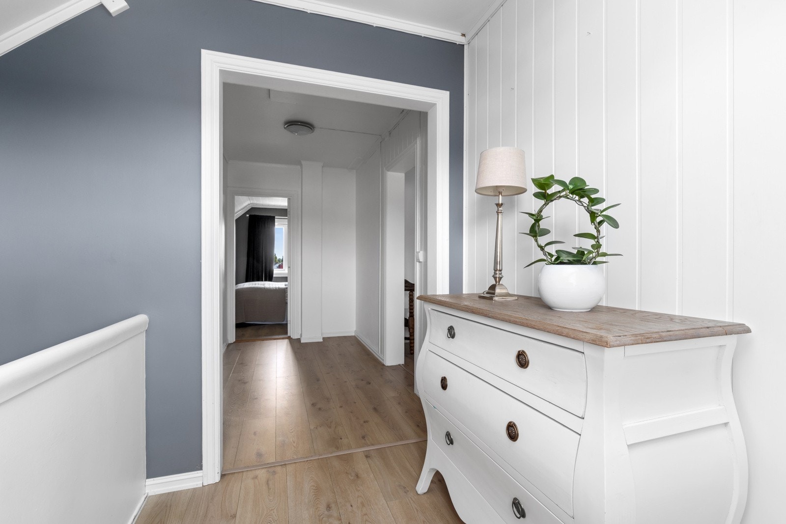 Gangen fører deg videre til soverom og bad. Galleribilde