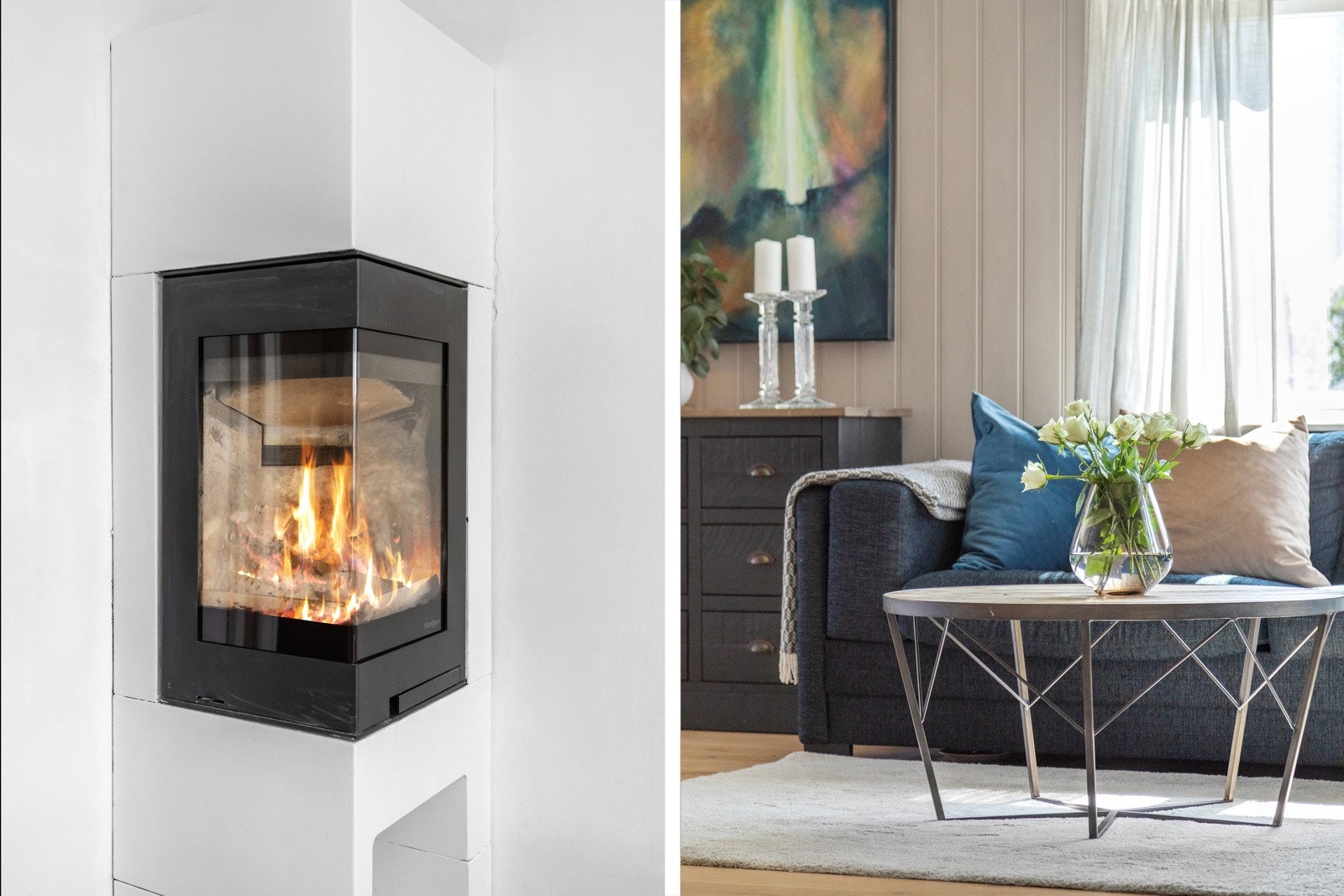 Peisovn gir både varme og hygge. Galleribilde