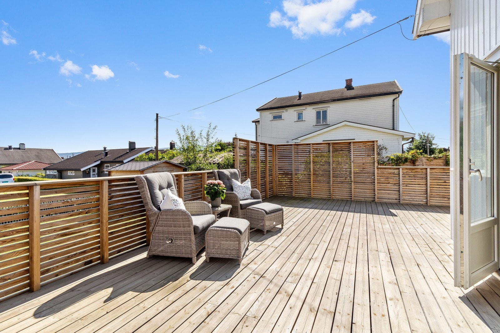 Her kan man nyte solen til det fulle. Galleribilde