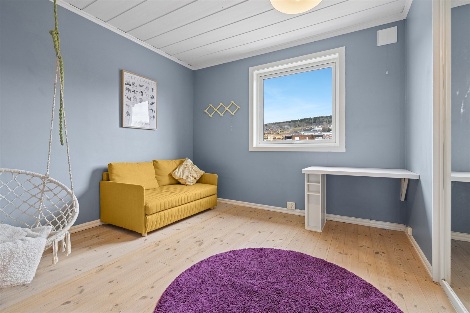 Dette egner seg godt som lekerom eller et soverom. Galleribilde