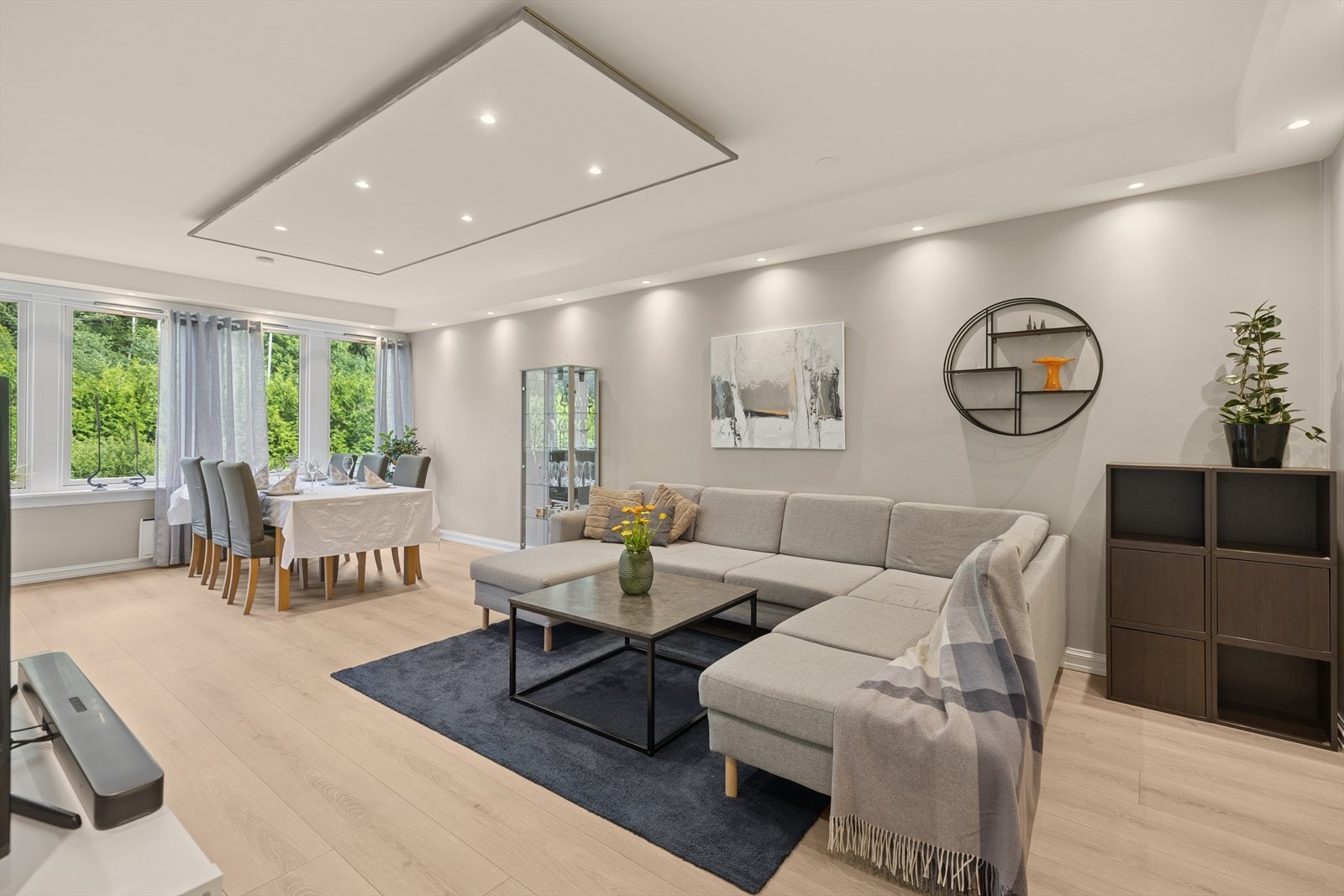 Leiligheten har et lekkert og moderne uttrykk. Galleribilde