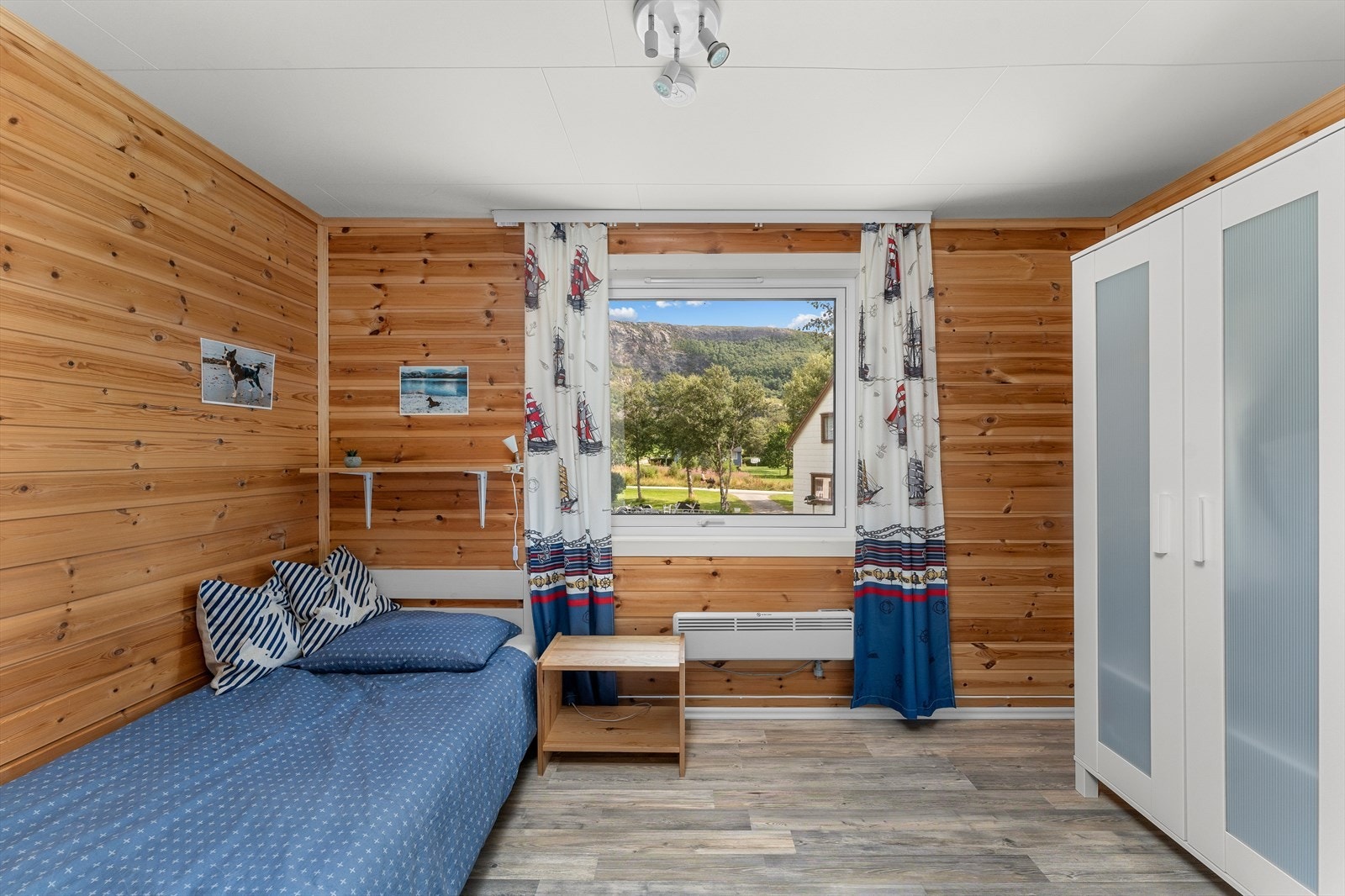 Det første soverommet i 2. etasje måler 7m². Galleribilde