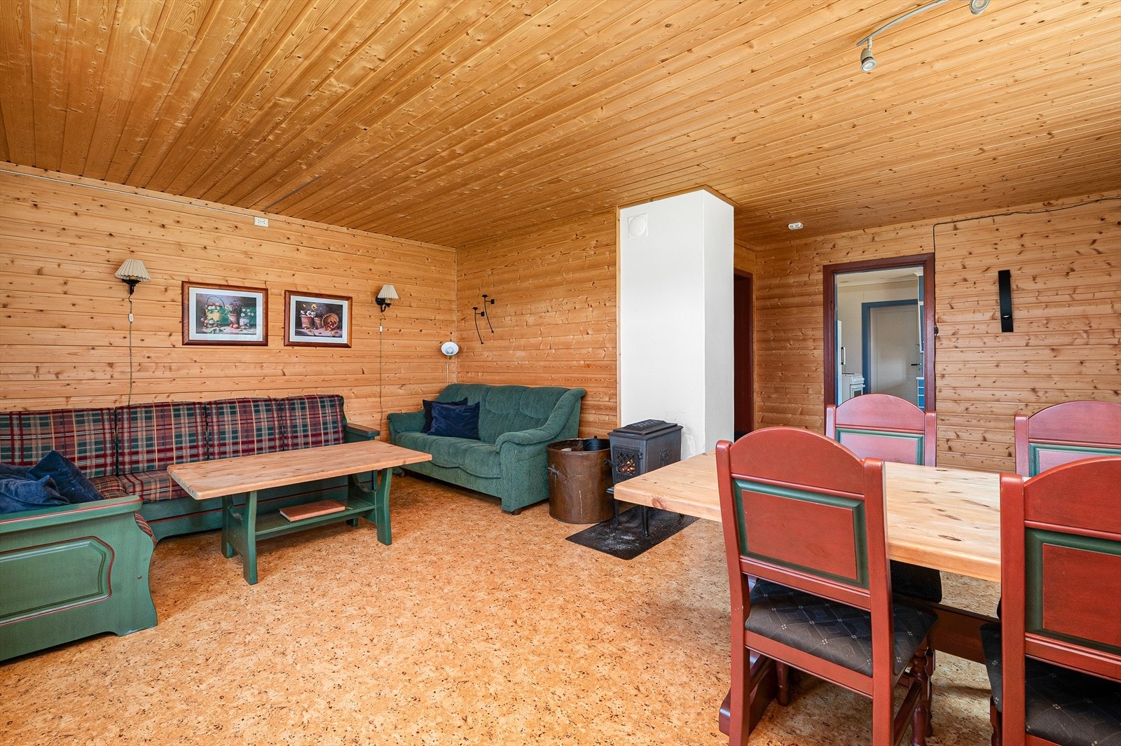 Sofakrok med muligheter for ulike møbleringsmuligheter Galleribilde