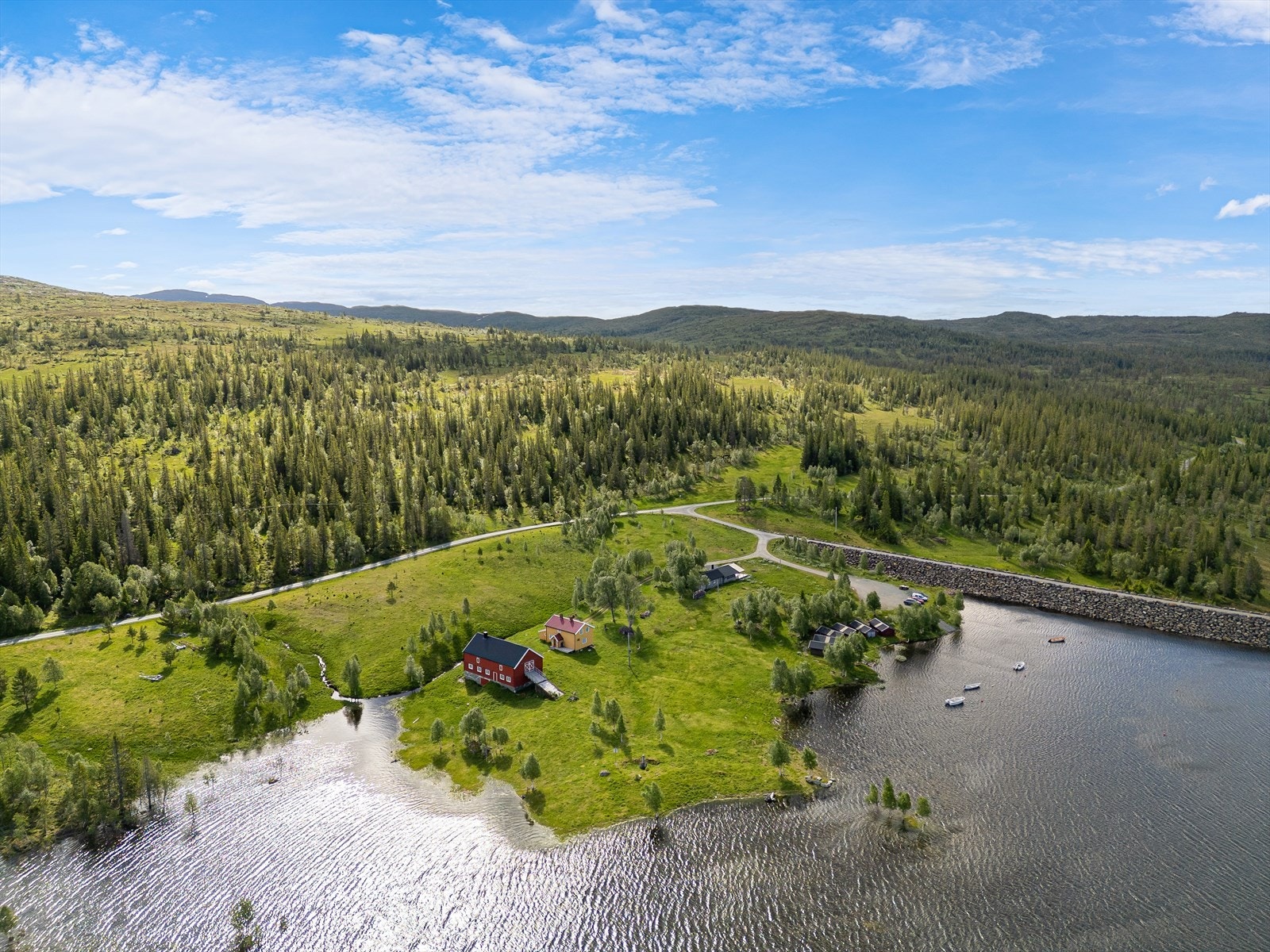 Området består i all hovedsak av fritidsbebyggelse Galleribilde