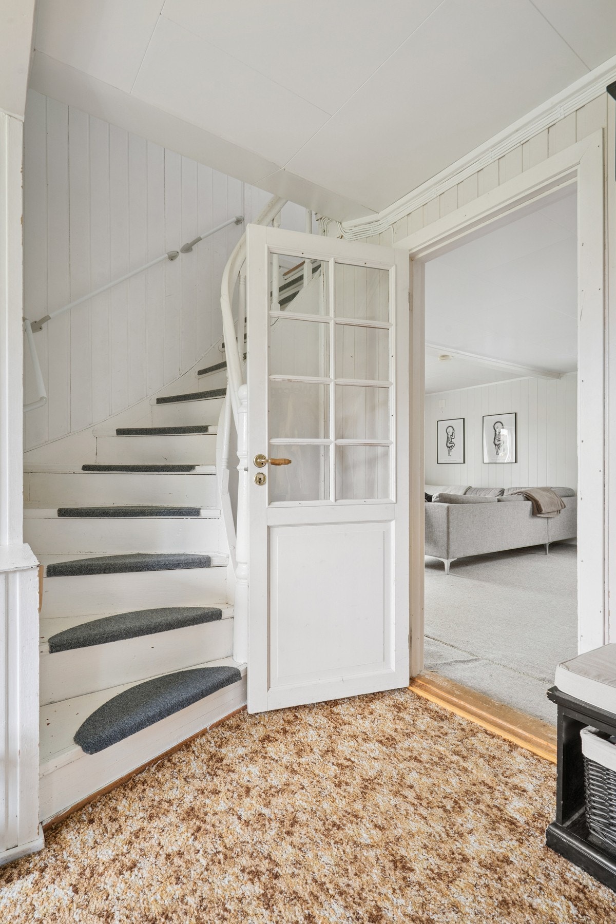 Trapp til loftsetasjen Galleribilde