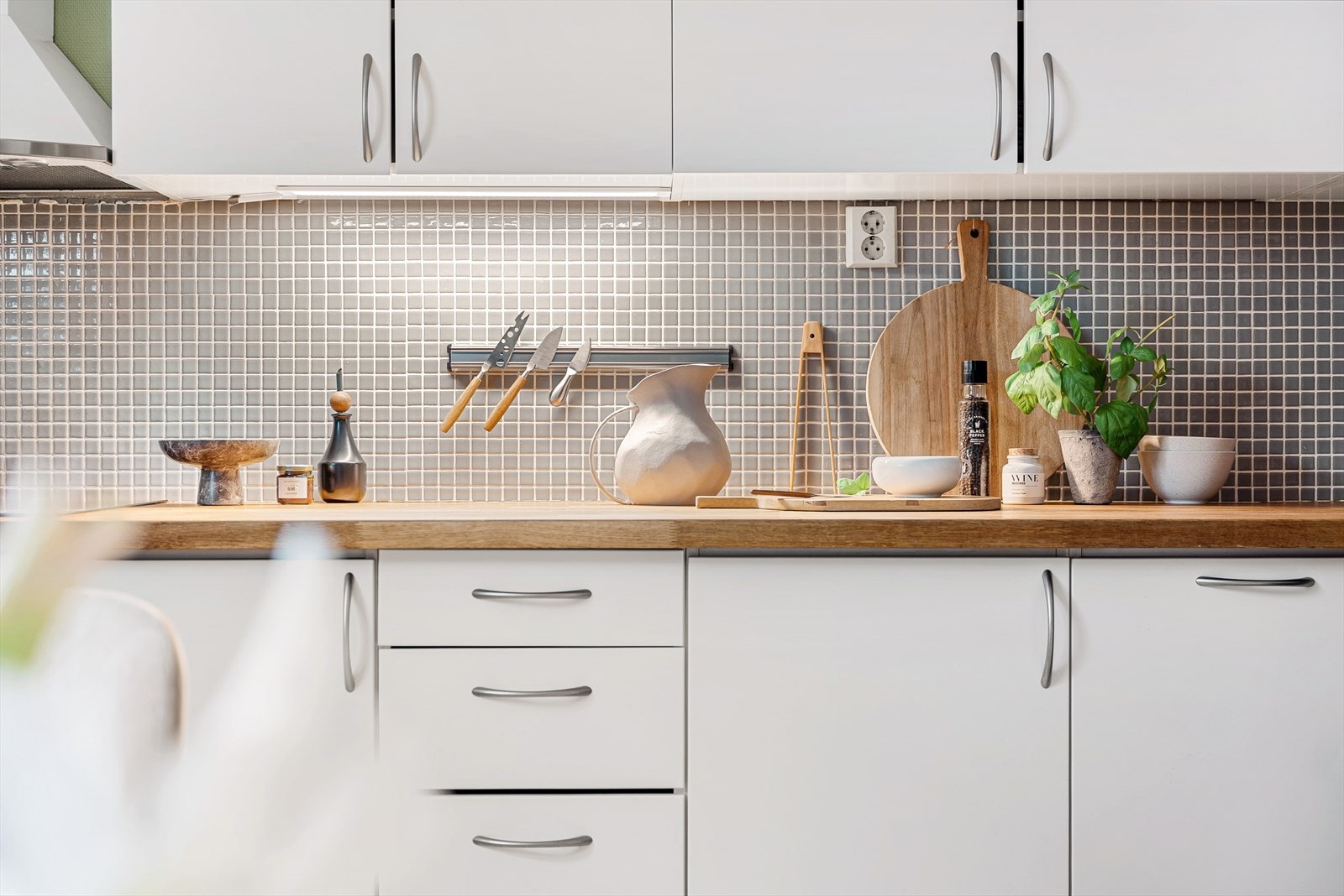 Det er kjøkkenventilator med avtrekk Galleribilde