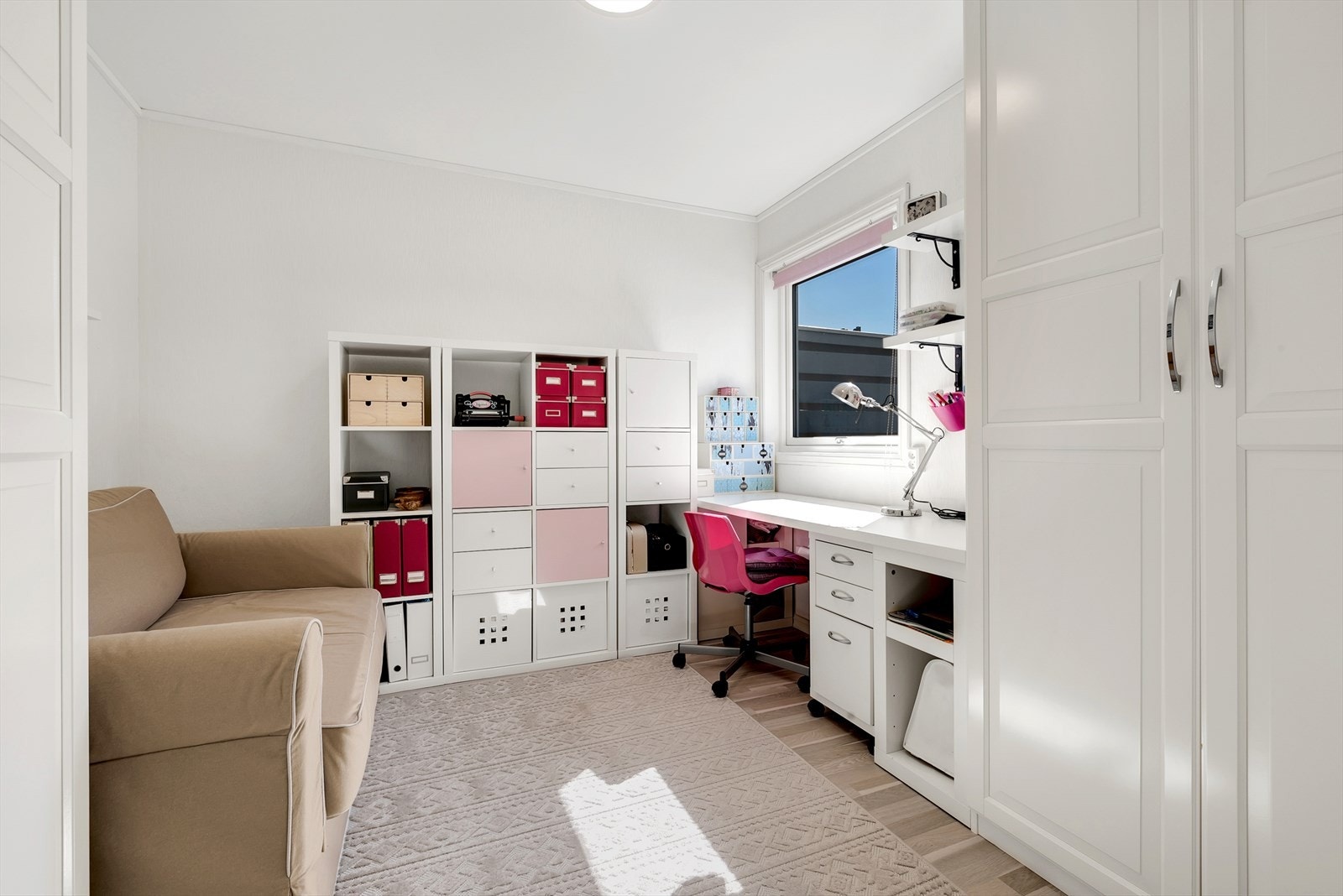 Både soverom 2 og 3 har god plass til innredning etter ønske. Galleribilde