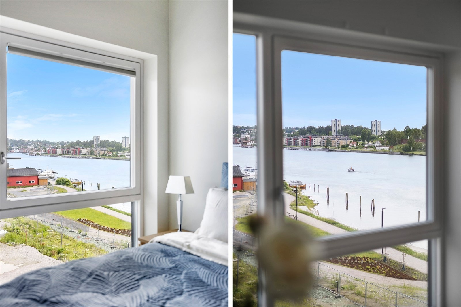 Utsikt fra hovedsoverom Galleribilde