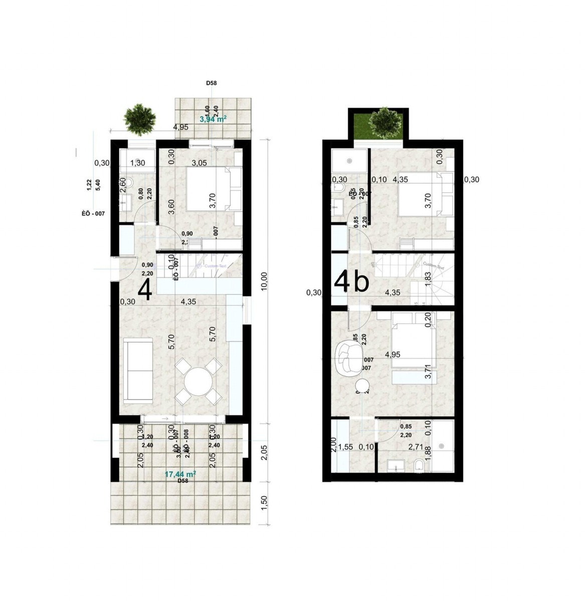 Property code: AHB577: 110kvm, Pris: 495.000 € Galleribilde