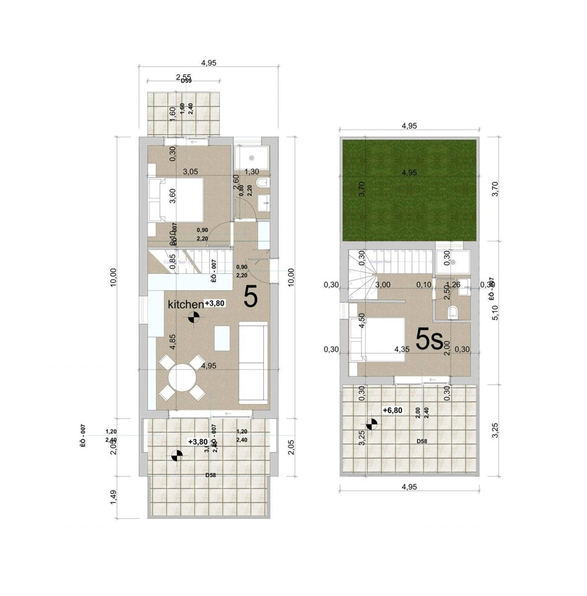 Property code: AHB578: 75kvm, Pris: 337.500 € Galleribilde