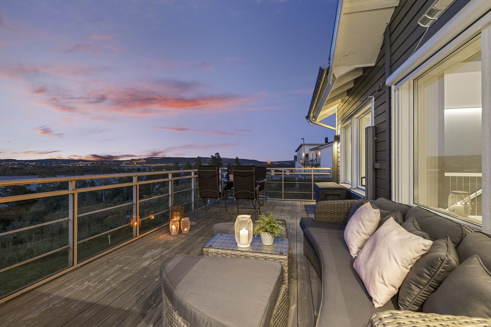 Her kan du nyte lange sommerkvelder. Galleribilde