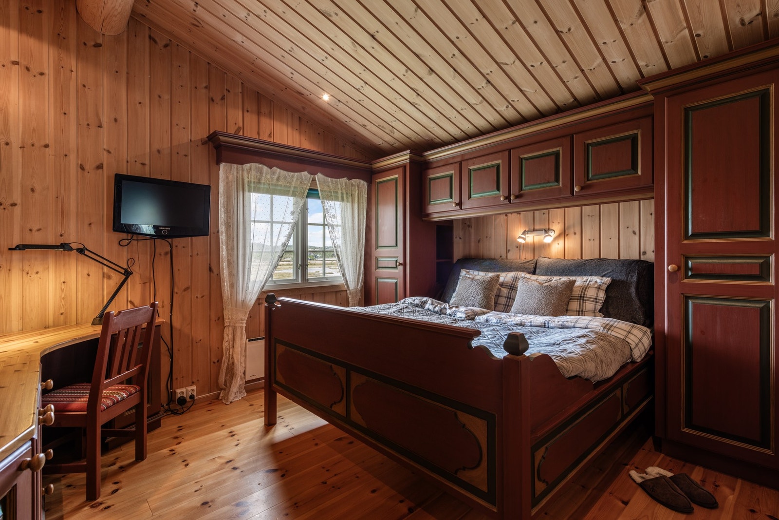 Soverom med flott innredning Galleribilde