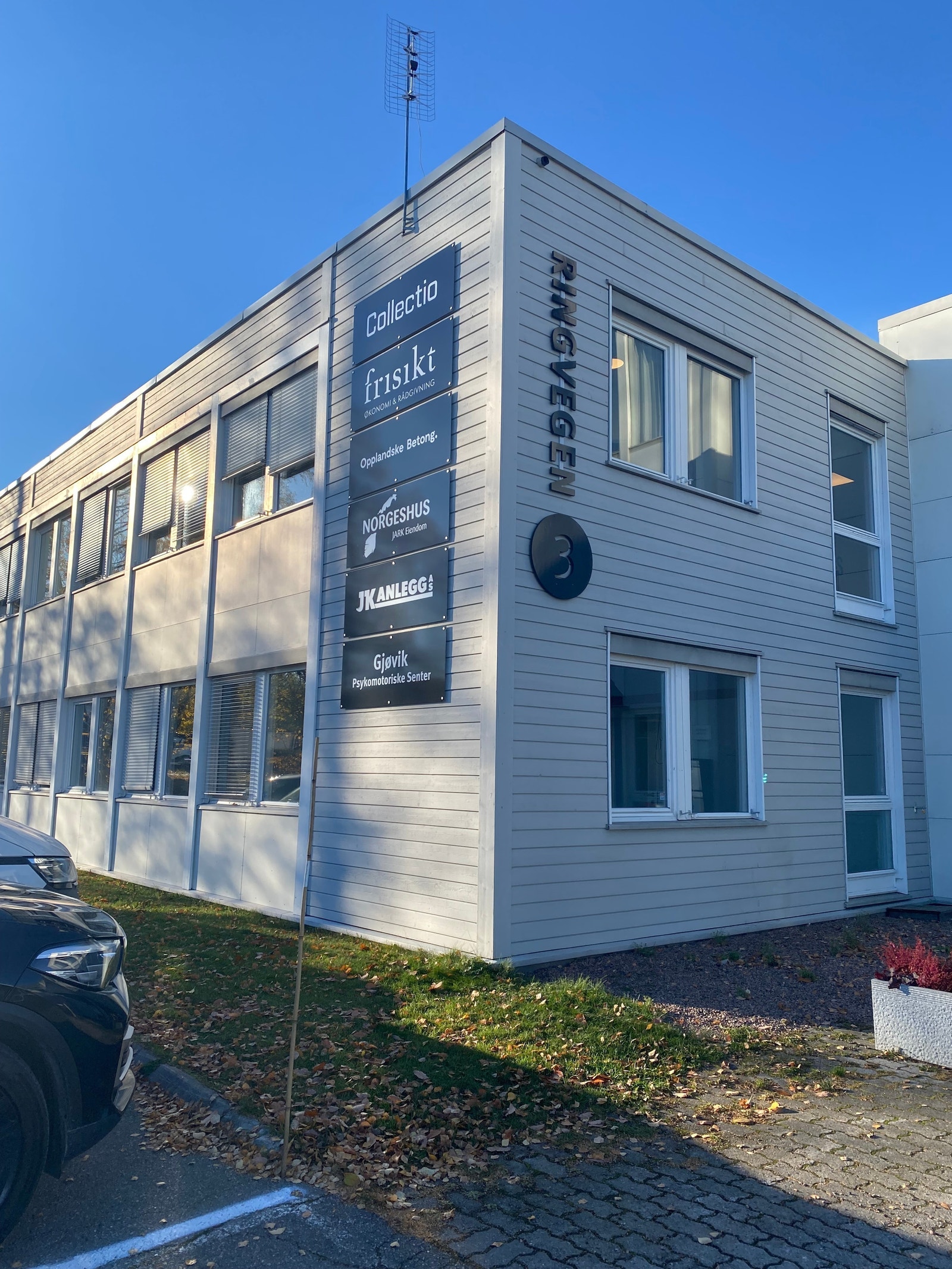 Meget god synlighet mellom to hovedfartsårer. Galleribilde