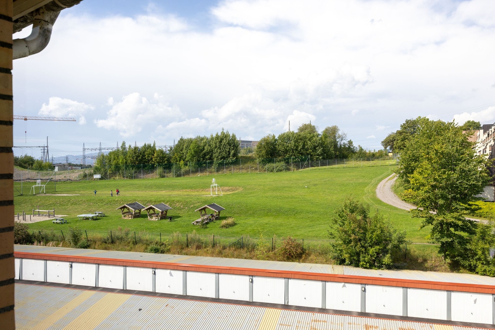 Utsikt fra kjøkkenet. Galleribilde